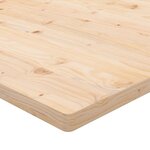 vidaXL Dessus de bureau 80x40x2 5 cm bois massif de pin