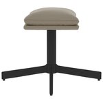 vidaXL Repose-pied Gris clair 60x60x36 cm Velours