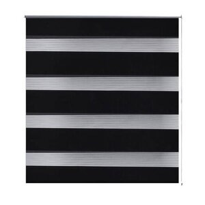 Store enrouleur tamisant 50 x 100 cm noir