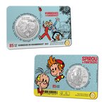 Pièce de monnaie 5 euro Belgique 2023 BU – Spirou et Fantasio