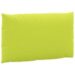 vidaXL Coussins de palette lot de 2 vert vif tissu oxford