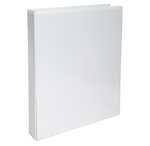 Classeur Personnalisable Rigide 2 Poches Kreacover - 4 Anneaux En D 30mm - A4 Maxi - Blanc - X 10 - Exacompta