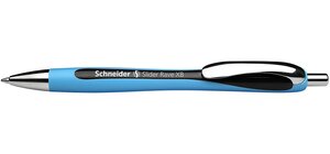 Stylo bille Rétractable Slider Rave XB Viscoglide Pte Large Noir SCHNEIDER