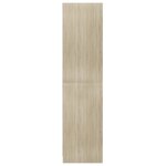 vidaXL Garde-robe Chêne sonoma 100x50x200 cm Bois d'ingénierie