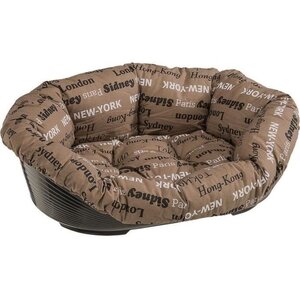Corbeille chat ou chien sofa 4 - Celeste - Small - Ovale - Coussin Séparable