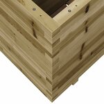 vidaXL Jardinière 90x40x72 5 cm bois de pin imprégné