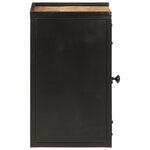 vidaXL Armoire de salle de bain 40x30x50 cm fer et bois de manguier