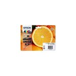 Epson 33xl/t3357 pack 5 cartouches noir/couleurs c13t33574012 (orange)