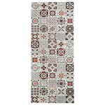 Tapis de Cuisine carreaux de Ciment 90 x 130 cm - Orange