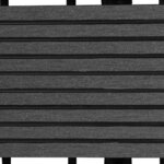 vidaXL Carreaux de terrasse WPC 30x30 cm 11 Pièces 1 m2 Gris