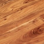 vidaXL Dessus de table 80x40x3 8 cm ovale bois massif d'acacia
