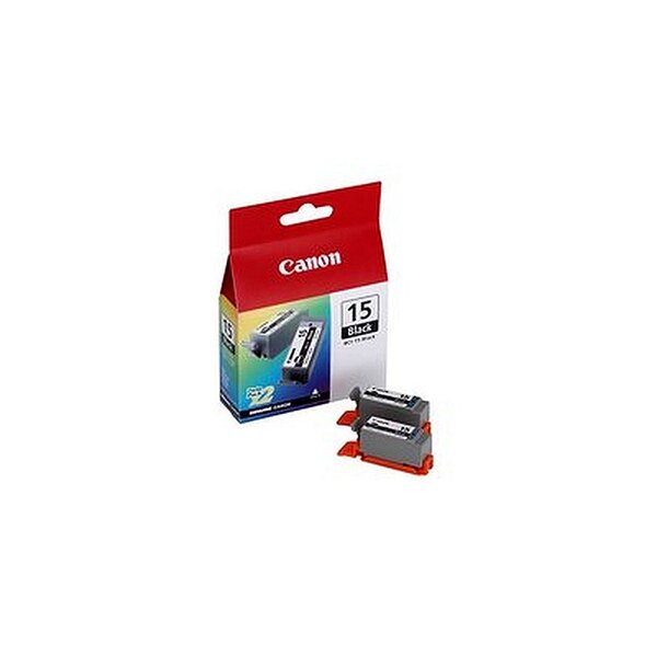 Canon bci15 pack 2 cartouches noir 8190a002 (15)