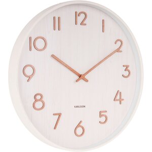 Horloge en bois pure 40 cm
