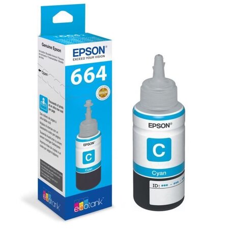 Bouteille d'encre epson ecotank t6642 - 70ml cyan