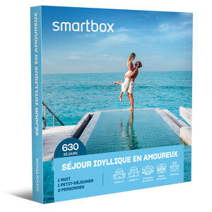 SMARTBOX - Coffret Cadeau Séjour idyllique en amoureux - Séjour