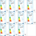 vidaXL Lustre avec perles Doré 8 ampoules E14