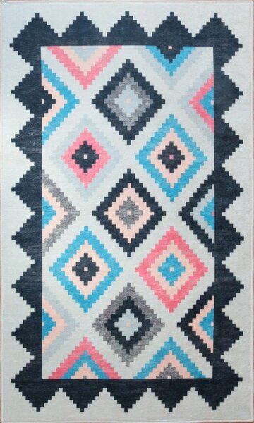 Tapis d'intérieur Berbère 120 x 180 cm - Multicolore