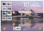 Collector 8 timbres - 10 ans du Musée des confluences - Lettre Verte