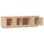 vidaXL Meuble TV 156x37x45 cm Bois de pin massif