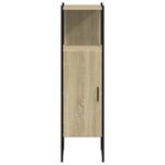 vidaXL Armoire de salle de bain chêne sonoma 33x33x120 5 cm