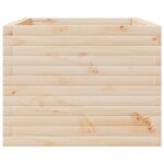 vidaXL Jardinière 110x60x49 5 cm bois de pin massif