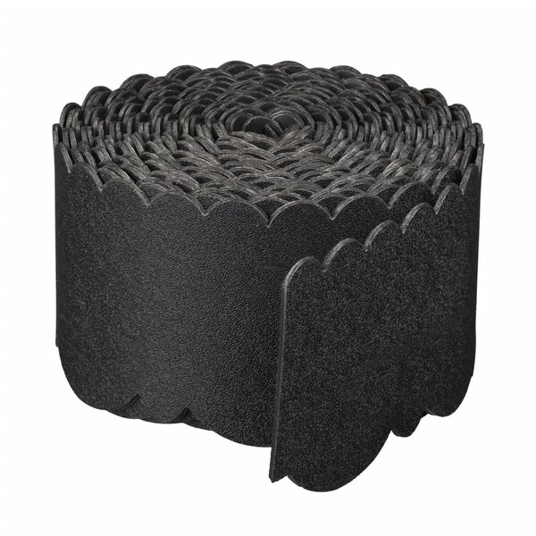 Nature Bordure de jardin décorative 0 13x12 m 3 mm noir