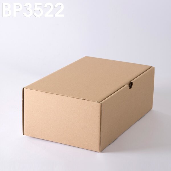 Lot de 25 Boîtes postales brunes 350x220x130 mm