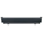 vidaXL Auvent latéral de balcon 120x250 cm Marron