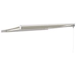 vidaXL Auvent rétractable crème 3x2 5 m tissu et aluminium