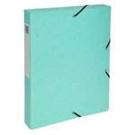 Boite De Classement Exabox Dos 60mm Carte Lustrée Aquarel - A4 - Couleurs Assorties - X 8 - Exacompta