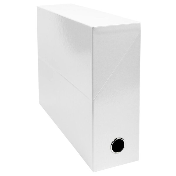 Boite Transfert Dos 90mm Iderama - Blanc - X 5 - Exacompta