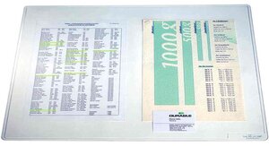 Sous-mains DURAGLAS Antireflet souple 53 x 40 cm Transparent DURABLE