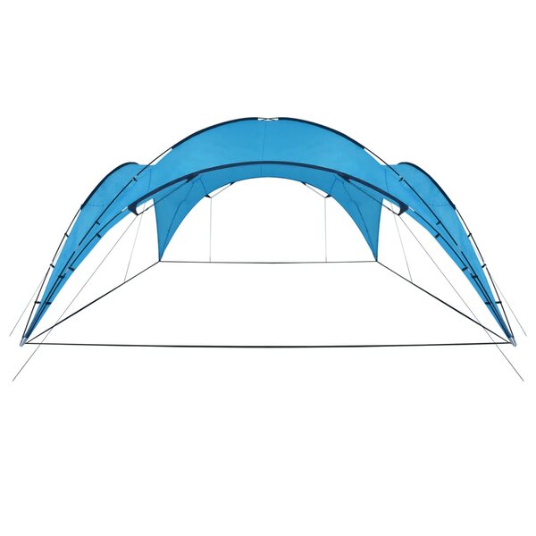 vidaXL Arceau de tente de réception 450x450x265 cm Bleu clair