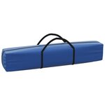 vidaXL Tente de réception pliable avec parois Bleu 2x2 m