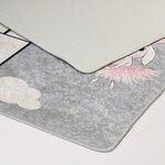 Tapis enfant Marelle 120 x 160 cm - Gris