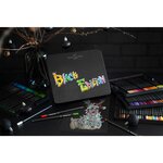 Boîte Métal de 100 Crayons de Couleur Black Edition FABER-CASTELL