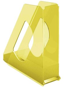 Porte-revues Colour'Ice A4 polystyrène jaune ESSELTE