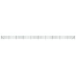 vidaXL Clôture en treillis métallique et piquet d'ancrage vert 1 1x25m