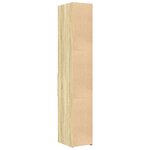 vidaXL Buffet haut chêne sonoma 30x42 5x185 cm bois d'ingénierie
