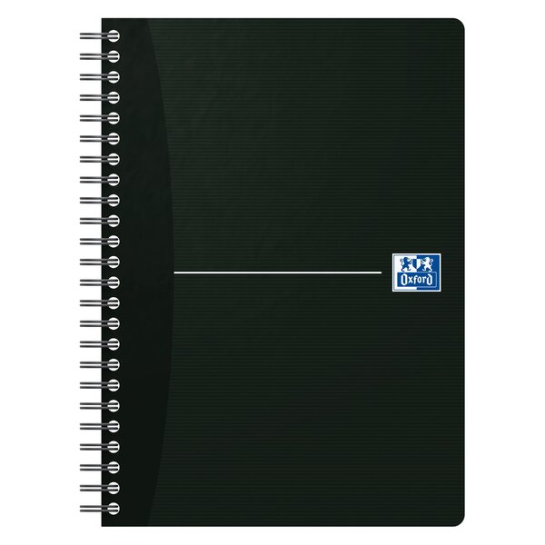 Cahier spirale oxford office 15 x 21 cm - grands carreaux - 100 pages
