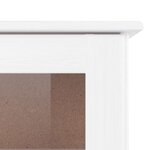 vidaXL Buffet ALTA blanc 77x35x188 cm bois massif de pin
