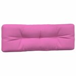 vidaXL Coussins de palette lot de 2 rose tissu