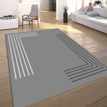 Tapis d'intérieur GREC 120 x 180 cm - Gris