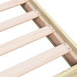 vidaXL Cadre de lit chêne sonoma 180x200 cm bois d'ingénierie