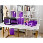 Module De Classement Big Box Plus 5 Tiroirs Iderama - Violet Brillant - Exacompta