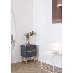 Table d'appoint cubique blanche 45 x 45 x 45 cm
