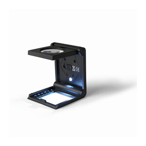 Compte-fils lumineuse LED grossissement 5x.