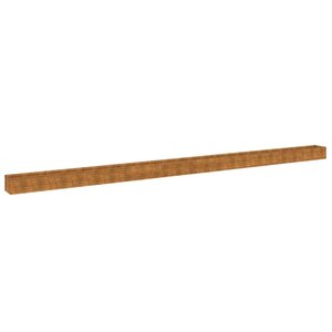 vidaXL Lit surélevé de jardin 960x50x36 cm acier corten