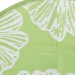 vidaXL Tapis d'extérieur vert Ø200 cm PP