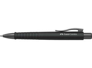 Stylo à bille rétractable POLY BALL XB, noir FABER-CASTELL